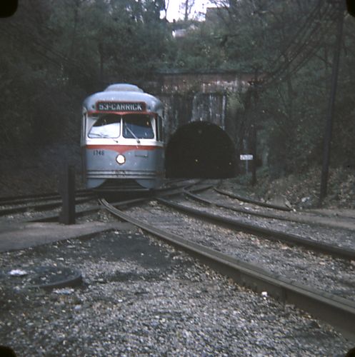 Tunnel from South Hills Station