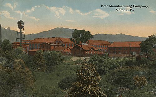 Postcard of Best Manufacturing Company