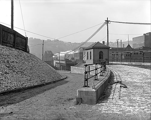 Driveway From Try Street Freight Yard