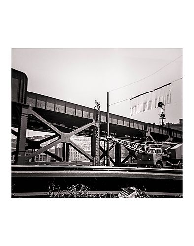 B & O Train Tracks