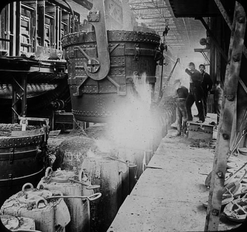 Filling Molds with Steel