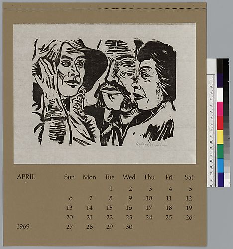 April Print, "The Terrible Solomons" from Jack London's South Sea Tales