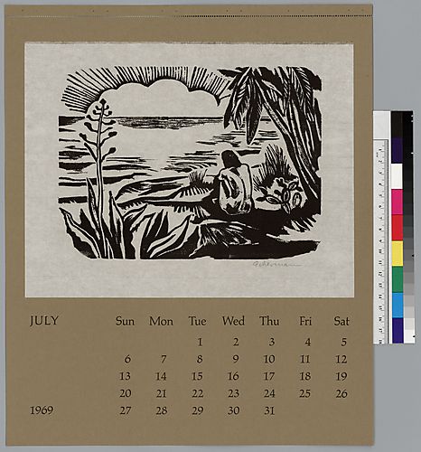 July Print, "The House of Mapuhi" from Jack London's South Sea Tales