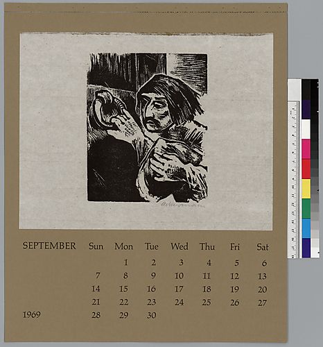 September Print from John Steinbeck's The Pearl