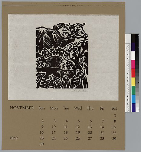 November Print from John Steinbeck's The Pearl