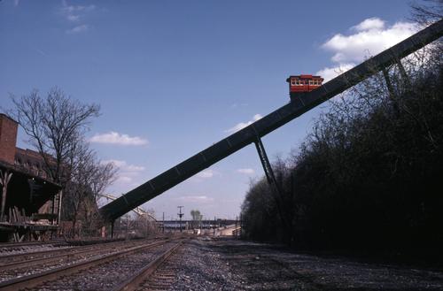 Beneath the Duquesne Incline