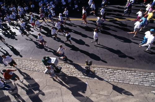 Great Race Runners and Shadows