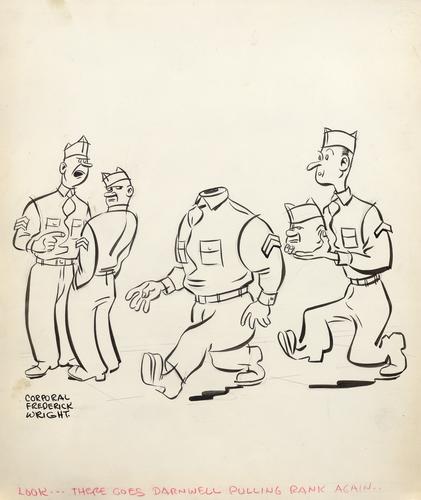 "Look . . . There Goes Darnwell Pulling Rank Again"