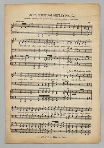 Spiritual Medley No. 102