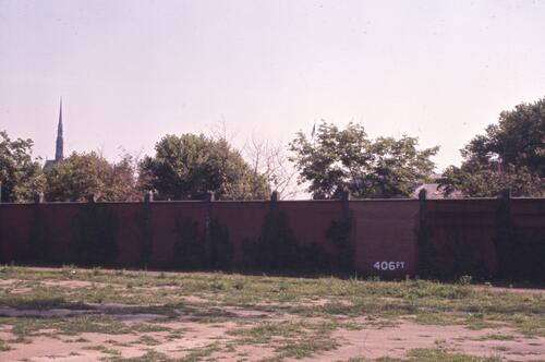 Forbes Field Outfield Wall