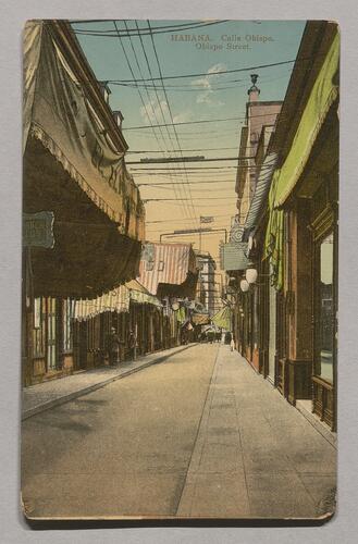 Habana. Calle Obispo, Obispo Street