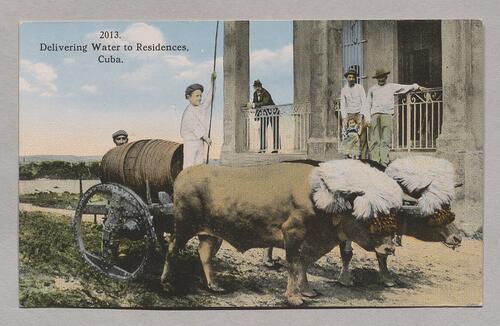 Delivering Water to Residences, Cuba