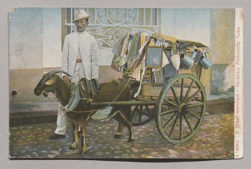 A Street merchant, Vendedor Ambulante, Cuba
