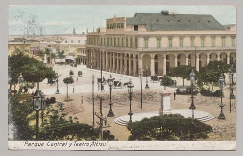 Parque Central y Teatro Albisu