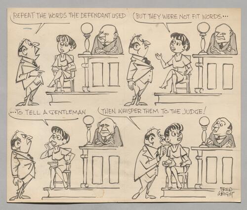 "Whisper them to the Judge"