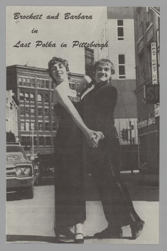 Theatre program - Don Brockett and Barbara Russell in Last Polka in Pittsburgh