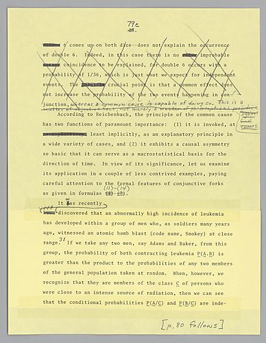 Causality and Explanation: Draft,