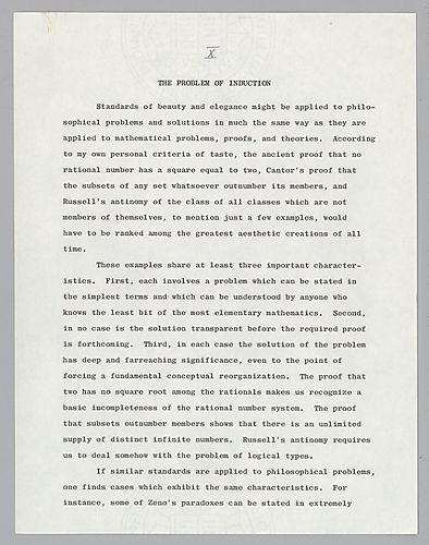 Popular Lectures: Draft,