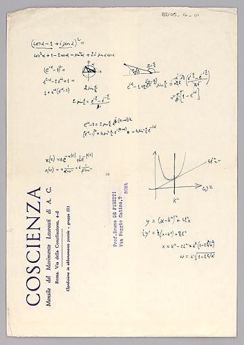 Course on Probability Theory at the Politecnico di Milano,