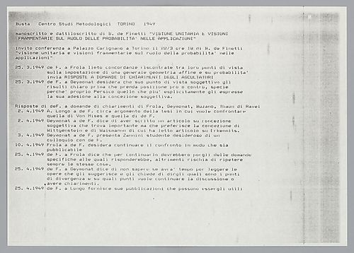 "Centro studi metodologici Torino 1949",