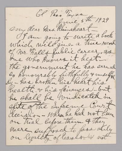F [Correspondence]