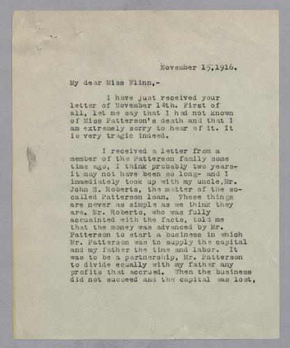 Roberts family history