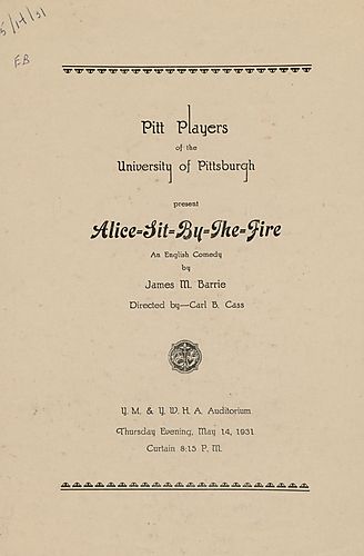 Alice Sit By The Fire