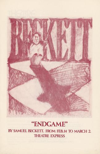 Theatre program - Endgame