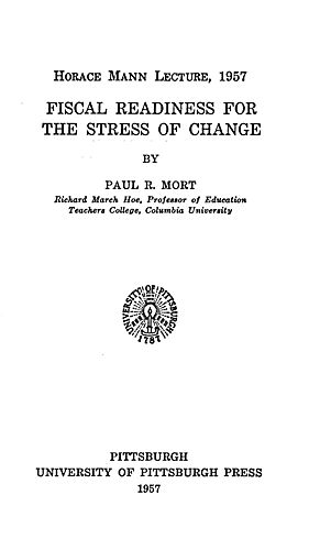 Fiscal readiness for the stress of change