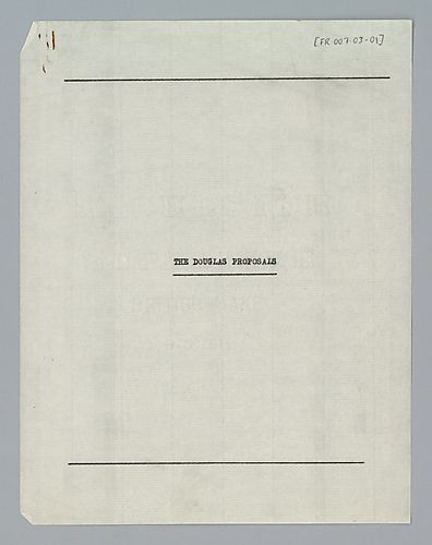 Douglas Proposal