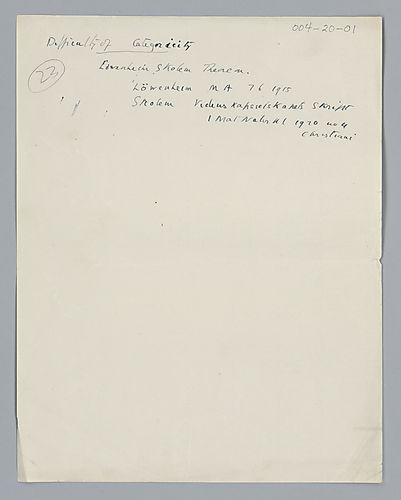 Lowenheim-Skolem Theorem