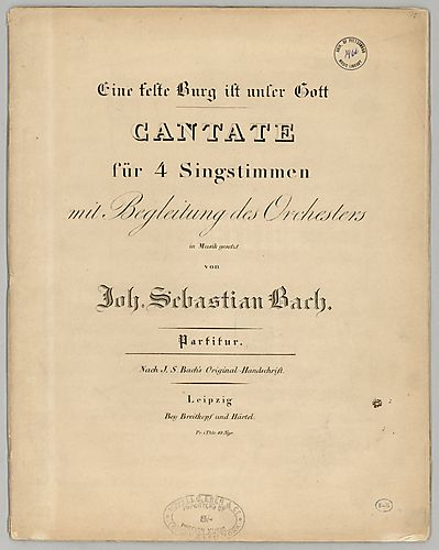 Feste Burg ist unser Gott (Cantata)