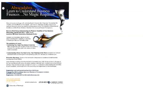 Power to Prosper Program-Flyer
