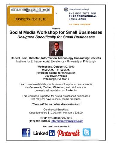 Social Media Workshop-Flyer