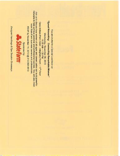 Speed Networking-Flyer