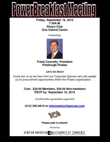 Frank Coonelly President of the Pittsburgh Pirates