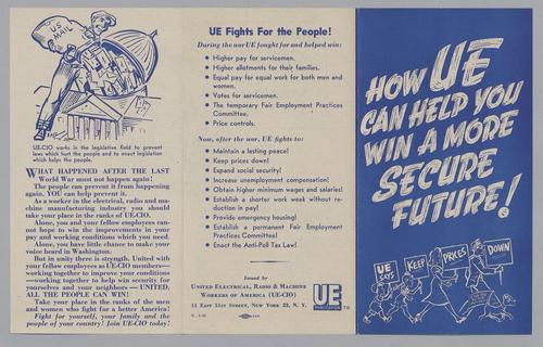 "How UE Can Help You Win a More Secure Future!" Pamphlet