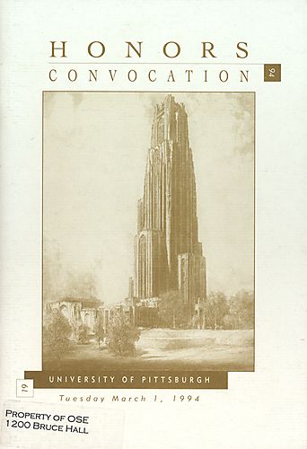 Honors convocation