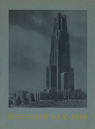 University of Pittsburgh annual Scholars' Day assembly