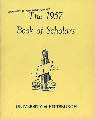 University of Pittsburgh annual Scholars' Day assembly