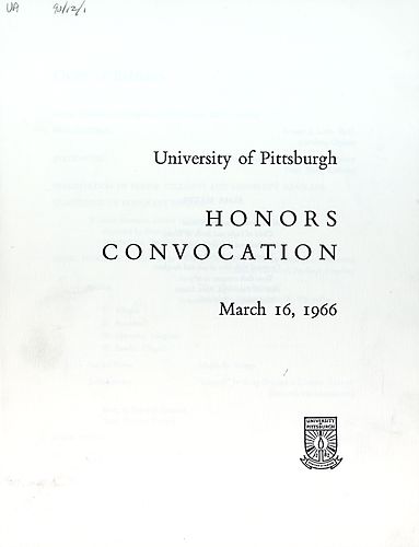 Honors convocation