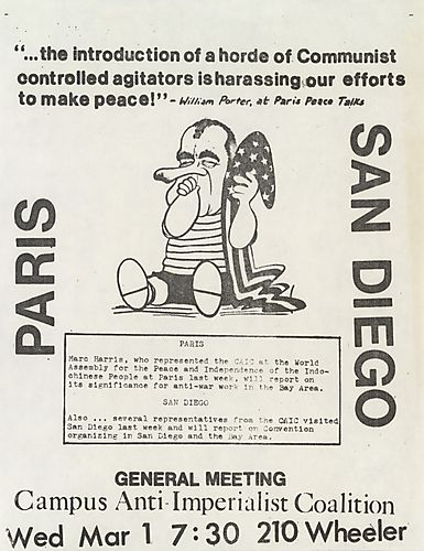 General Meeting Campus Anti-Imperialist Coalition Flyer
