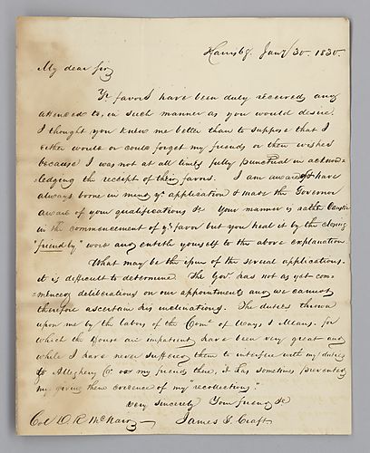 Correspondence