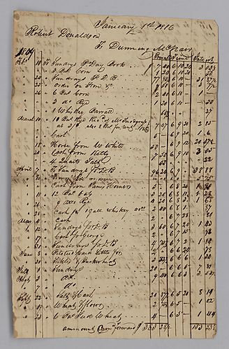 Receipts and Ledgers