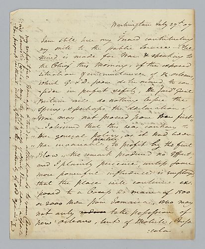 James Wilkinson to Samuel H. Smith
