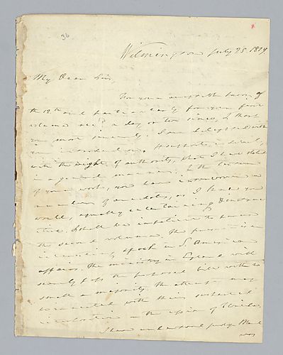 Caesar Augustus Rodney to H. M. Brackenridge (LB# 36)