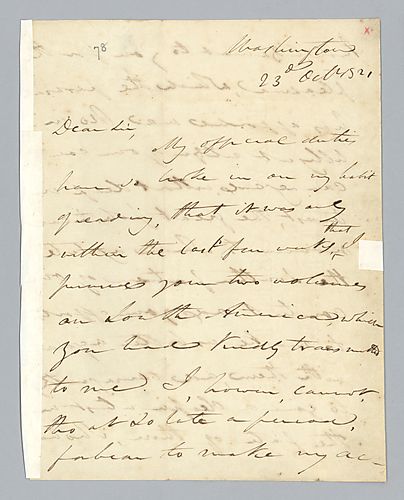 John Caldwell Calhoun to H. M. Brackenridge (LB# 78)