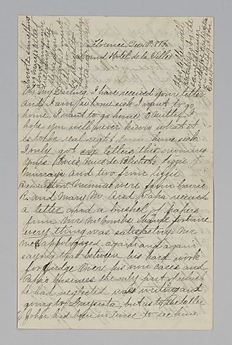 Edith Darlington to Mittie Hemphill, Florence