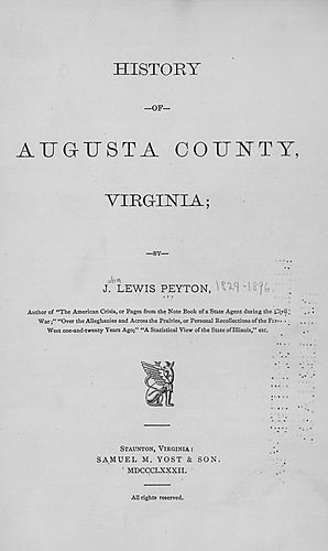 History of Augusta County, Virginia