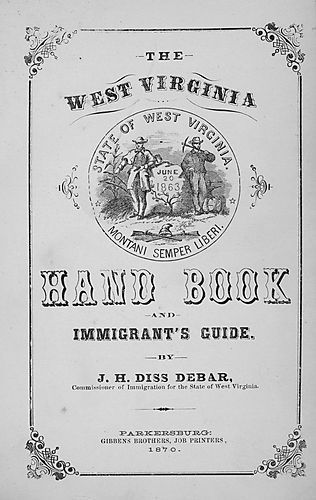 West Virginia hand-book and immigrant's guide